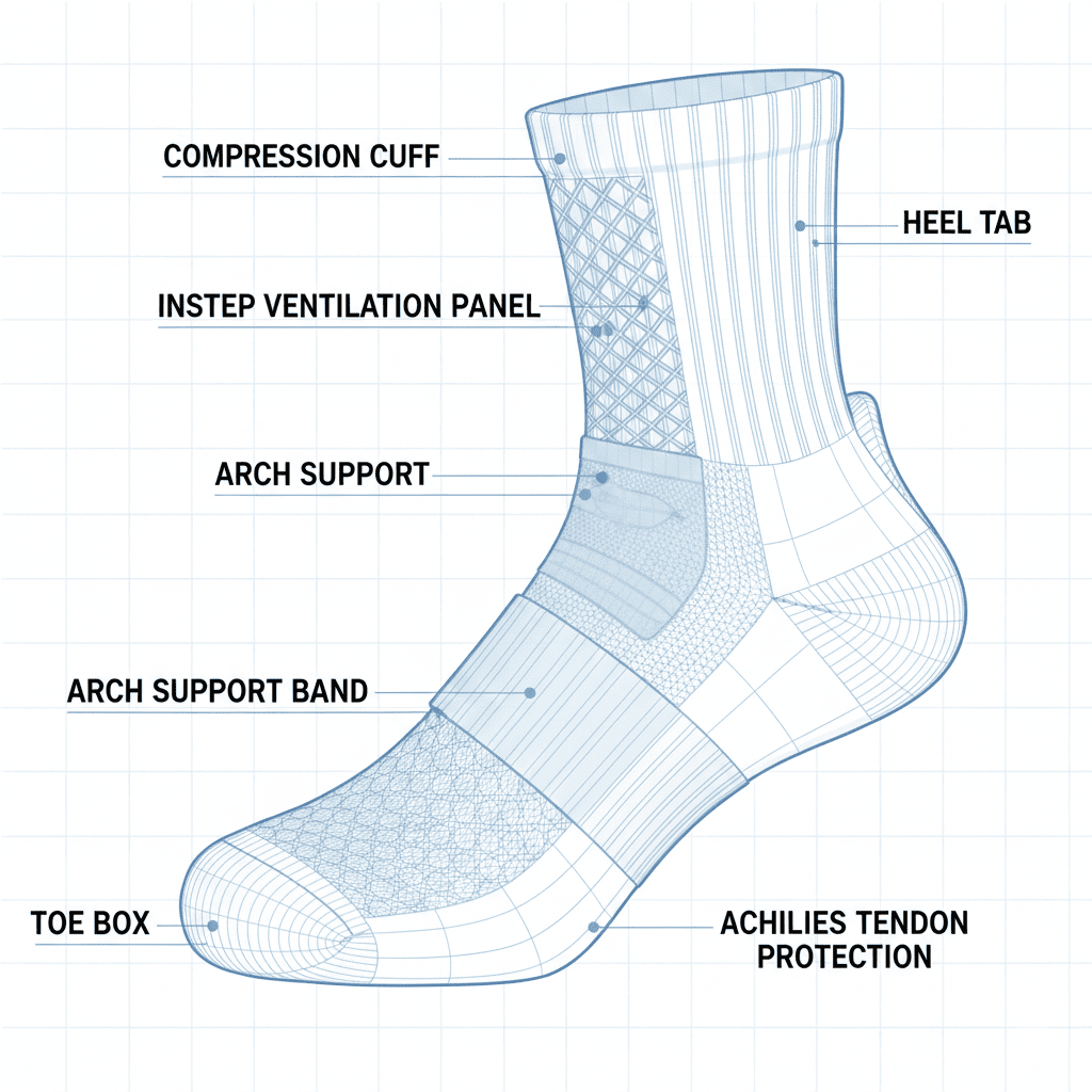 Where to customize socks with special functions?